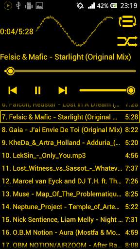 Music Player screenshot 2