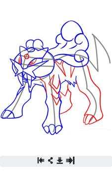 How to Draw Legendary Pokemon screenshot 7