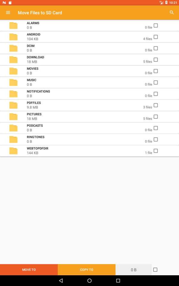 Files to SD Card: Transfer Files to SD Card screenshot 6