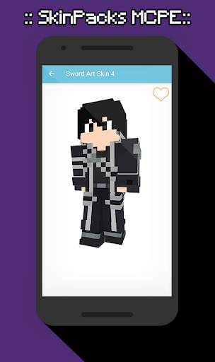 SkinPacks Sword Art for Minecraft screenshot 3