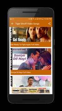 HD Video songs for Tiger Shroff screenshot 2