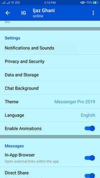 Messenger Pro 2019 screenshot 5