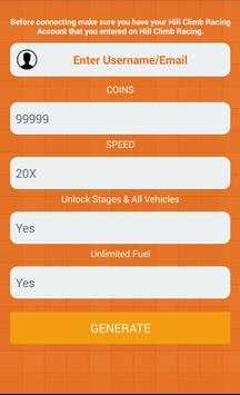 Hack Hill Climb Racing prank screenshot 1