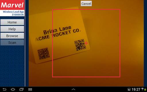 Marvel LeadScanner screenshot 12