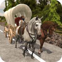Farming Horse Carriage Transport Simulator 2021 logo