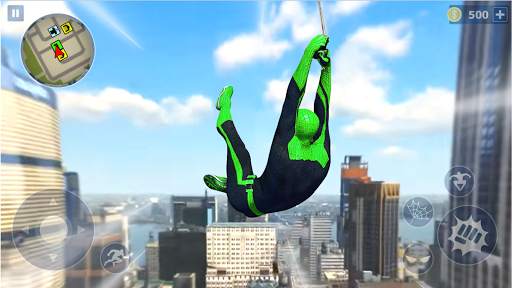 Spider Rope Hero: Ninja Gangster Crime Vegas City screenshot 5