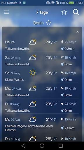 freemeteo screenshot 3