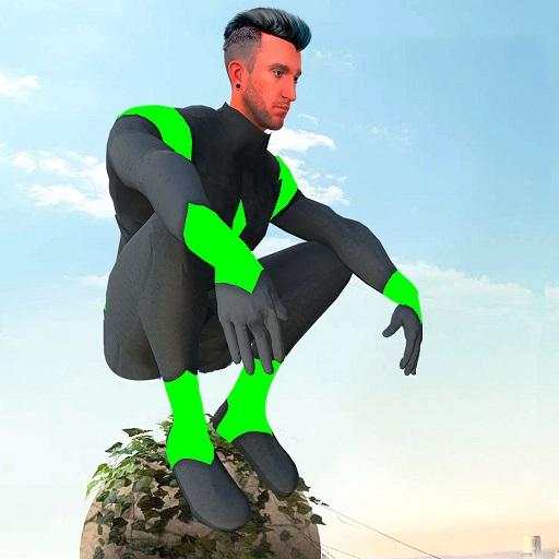 Green Rope Hero Crime City Games – Gangstar Crime 5