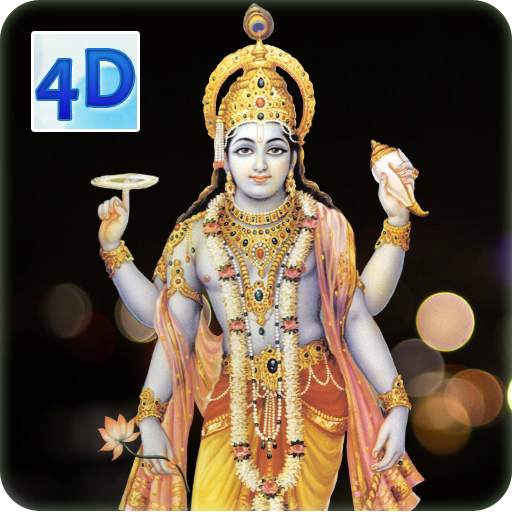 4D Lord Vishnu Live Wallpaper 4.0