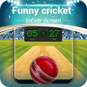 ikon Funny Cricket Game Lock Screen for You