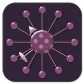 Fashion Pois Clock Widget icon