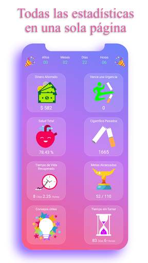 Dejar de fumar - EasyQuit screenshot 1