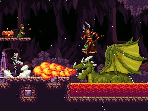 Apple Knight: Action Platformer screenshot 3