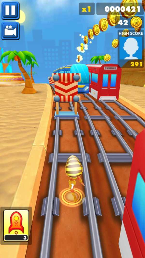 Subway Bus : Surf Rush screenshot 4