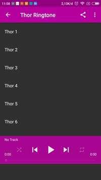 Thor mp3 Ringtones screenshot 3