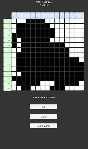 PiCross  Solver - Picture Cross Nonogram puzzles screenshot 3