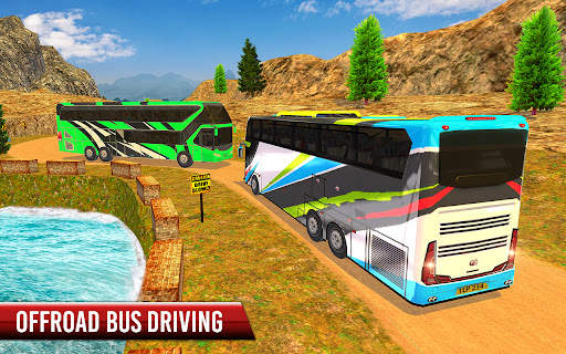 Mountain Offroad Bus Driving screenshot 1