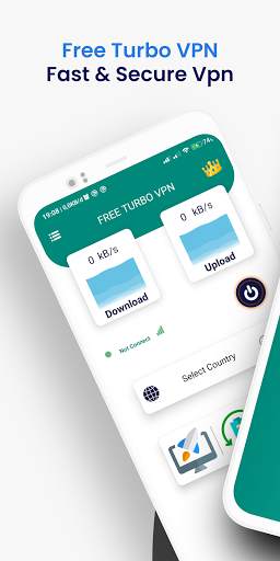 Free Turbo VPN - Fast & Secure VPN screenshot 1