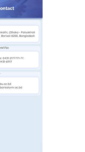 Barishal University App-BU Face screenshot 6