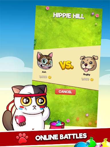 CUTE WARS PUZZLE BATTLE – Cats vs Dogs Match 3 screenshot 11