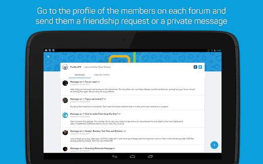 Topic'it - Mobile Forum App screenshot 14