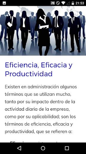 Curso de Administración screenshot 3