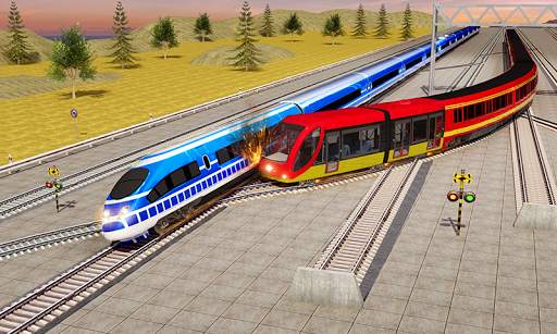 Indian Train City Pro Driving : Train Game screenshot 4