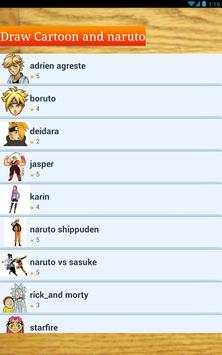 How To Draw Cartoon and Naruto screenshot 1