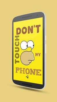Don't Touch My Phone Wallpaper screenshot 6