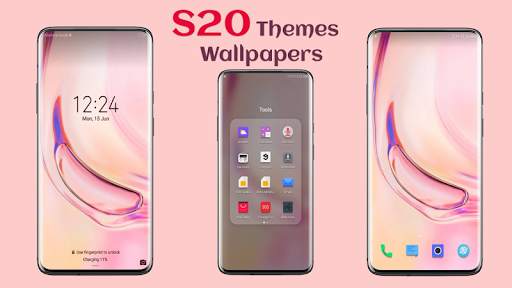 S20 launcher 2020: s20 ultra wallpaper s20 themes screenshot 1