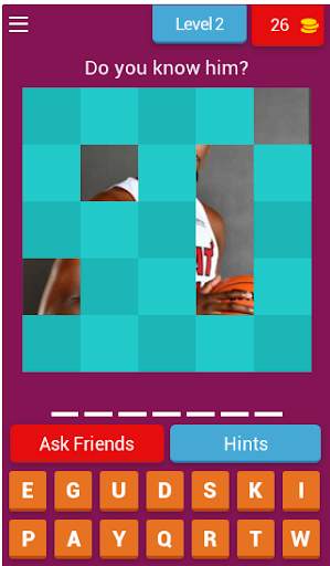 Basketball Player Mobile Quiz screenshot 2