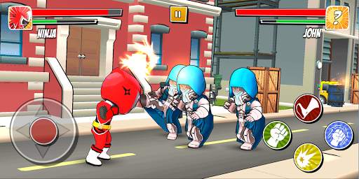 Power Street Fight Ninja Steel screenshot 1