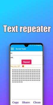TOOLKIT | Repet text, text to emoji, status saver. screenshot 6