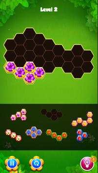 Blossom Hexa Puzzle Legend screenshot 2