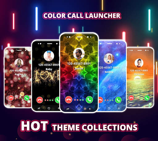 Color Call Launcher - Caller Theme Changer screenshot 1