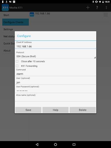 Mocha X11 Lite screenshot 4