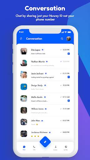 NuWay: Rendezvous, Group Chats and Group Messaging screenshot 2