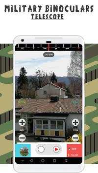 Military Binoculars Telescope: Camera Video screenshot 4