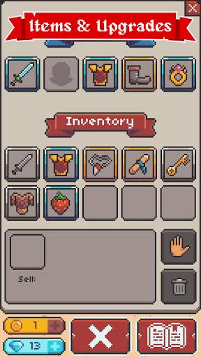 Eternis Heroes - Pixel Roguelike RPG screenshot 4