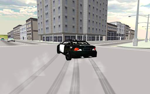 Polis arabası yarışçısı 3D screenshot 1
