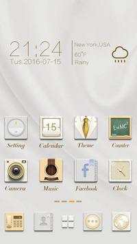 Simple man Go Launcher Theme screenshot 1