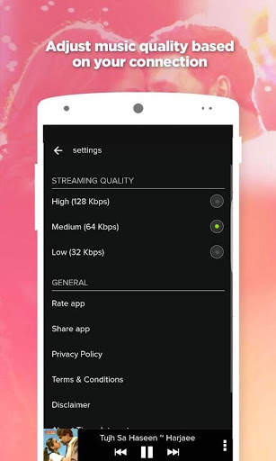 Hindi Romantic Songs 2014 App screenshot 5