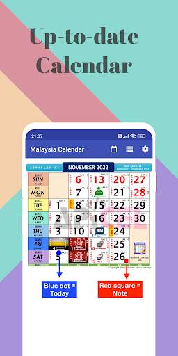 Malaysia Calendar 2024 Holiday 1 تصوير الشاشة
