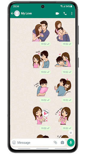 Love Stickers for WA - Sticker screenshot 1