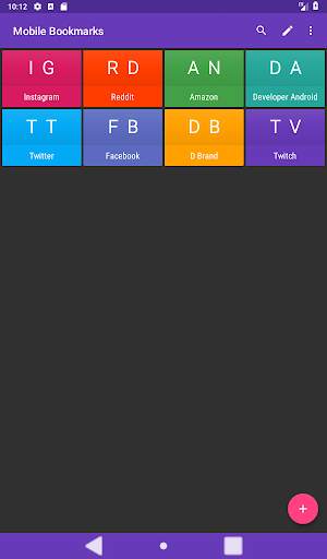 Mobile Bookmarks: Free bookmark manager screenshot 8