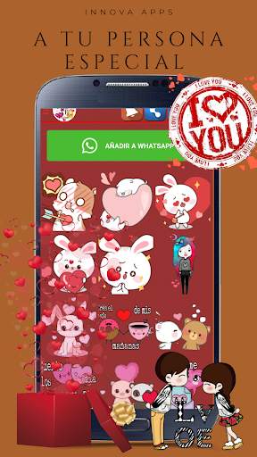 Love Stickers emojis y stickers amor para Whatsapp screenshot 7
