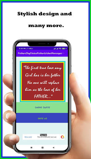 Happy father's day status and quotes in 2020 screenshot 3