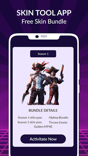 Fire Skin Tool: Skin for Free get free diamonds screenshot 6