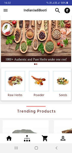 IndianJadiBooti App - Shop Ayu screenshot 1
