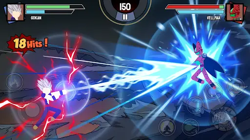 Stickman Warriors 3 تصوير الشاشة